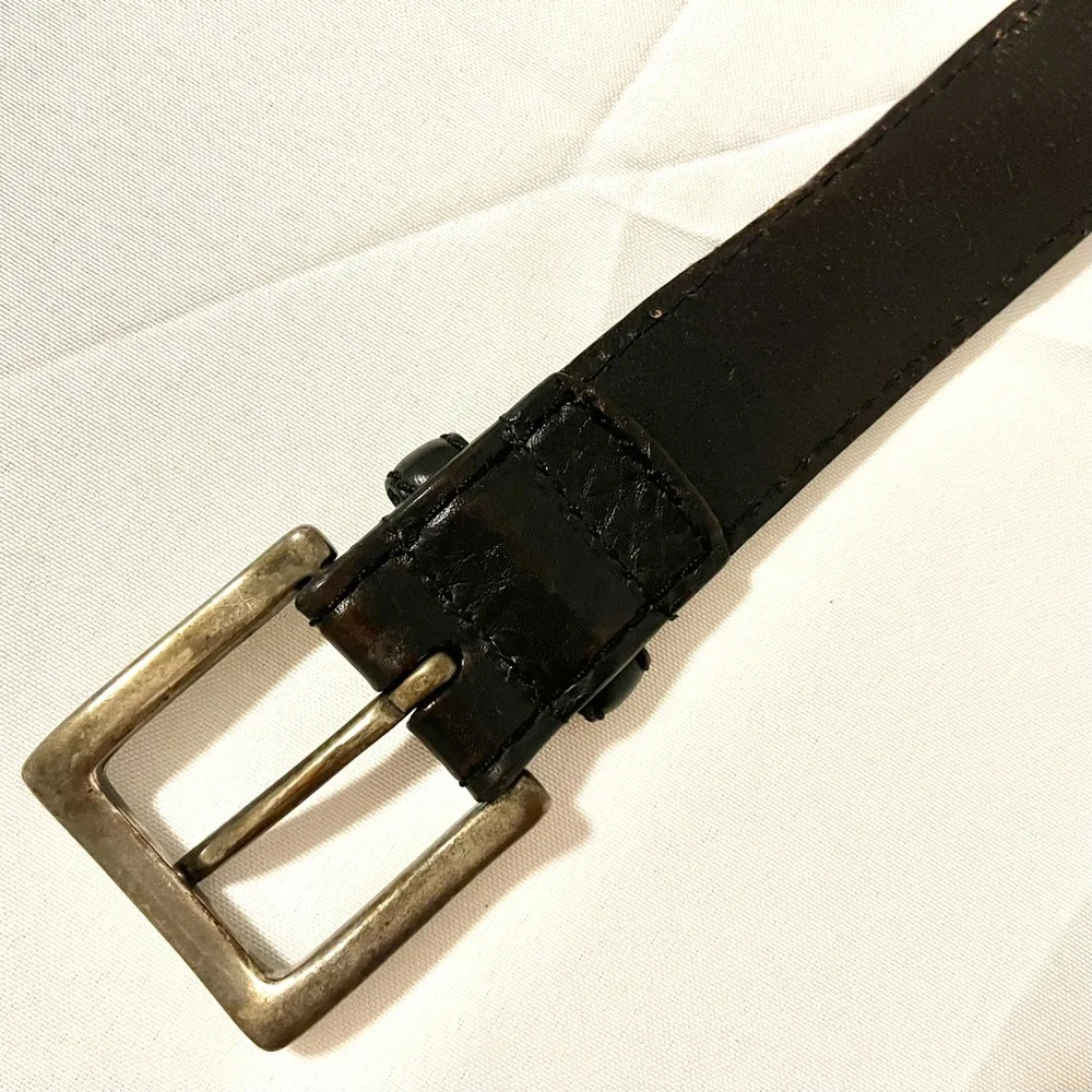 Timberland Original Boot Belt Genuine Leather Timeless Mens